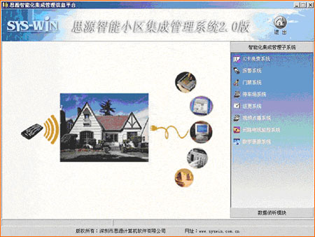 思源软件智能小区集成管理系统2.0解决方案